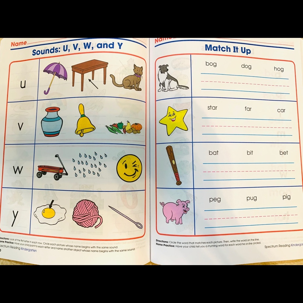 ✏️Spectrum Kindergarten Math & Reading Workbooks. - Picture 11 of 11